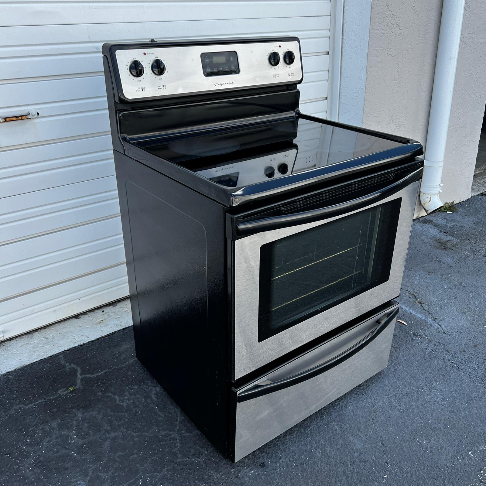 Frigidaire Stainless Steel Electric Stove Frigidaire Stainless Steel Electric Stove